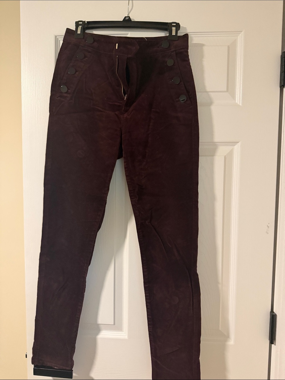 LOFT women’s 
Corduroy Pants in Deep Wine